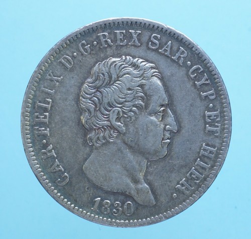 Carlo felice lire 1830 - carlo,