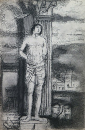 Quadro antico san - antico, da