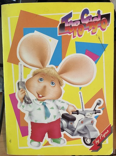 Vintage topo gigio scooter - gigio,