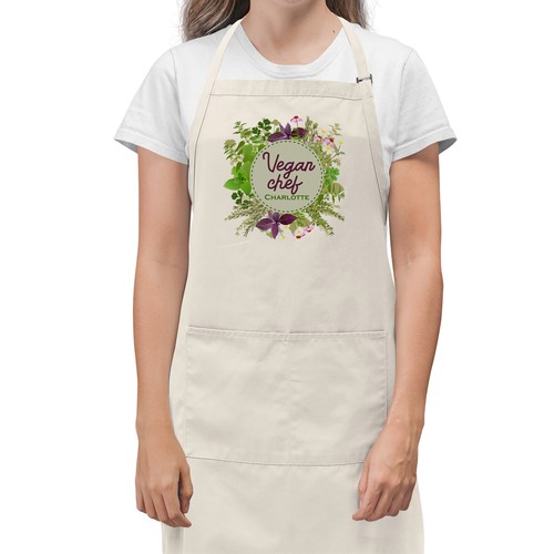 Grembiule unisex vegan chef - grembiule,