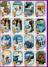 FIGURINE-TRADING CARDS-Miralanza-GRANDE NORD-Cacciatrici Ghiaccio Zanna Bianca