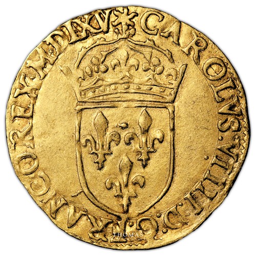 Moneda francia charles - ix,