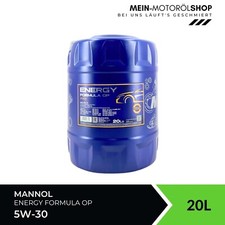 Mannol energy formula 30 - formula, op
