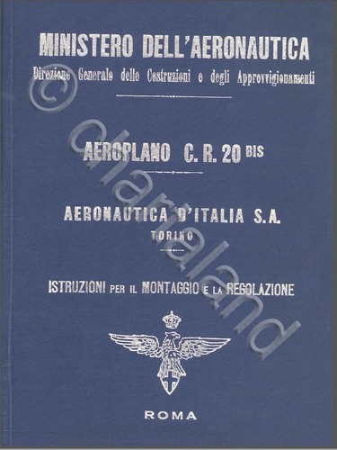 Fiat cr20 bis 1929 aviazione - cr20,