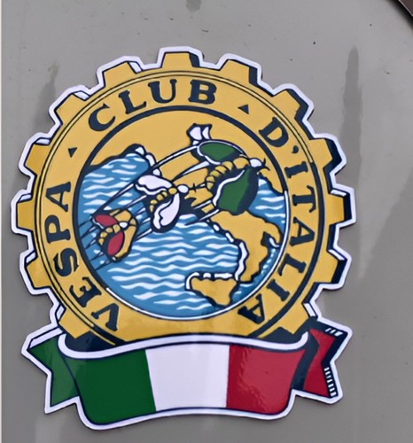 Custom vespa emblem magnetic - custom,