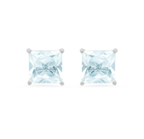 Orecchini oro bianco kt - bianco, 18
