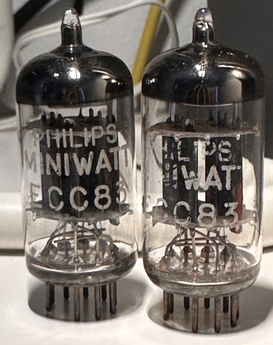 Philips miniwatt ecc83 - philips, 12ax7