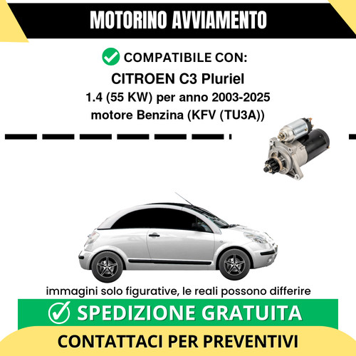 Motorino avviamento citroen - motorino,