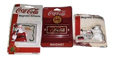 Lotto 3 magneti Coca-Cola
