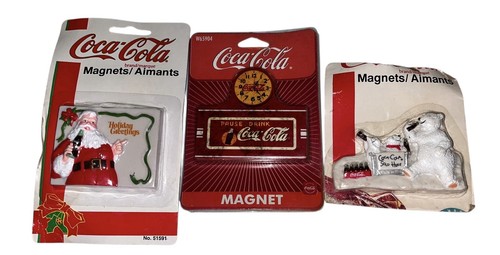 Lotto magneti coca cola - 3, coca-cola