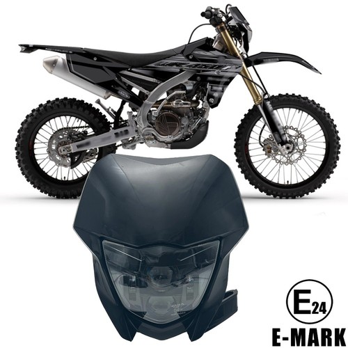 Mascherina nera faro - led, dirt