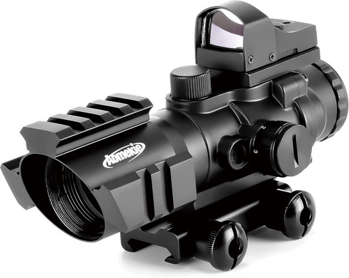 Rifle scope 4x32 - red, dot