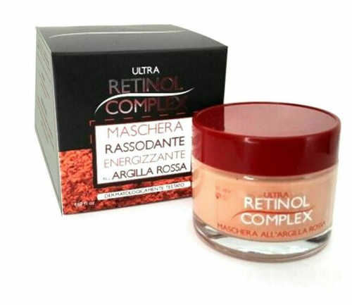 Maschera viso argilla - maschera, rossa