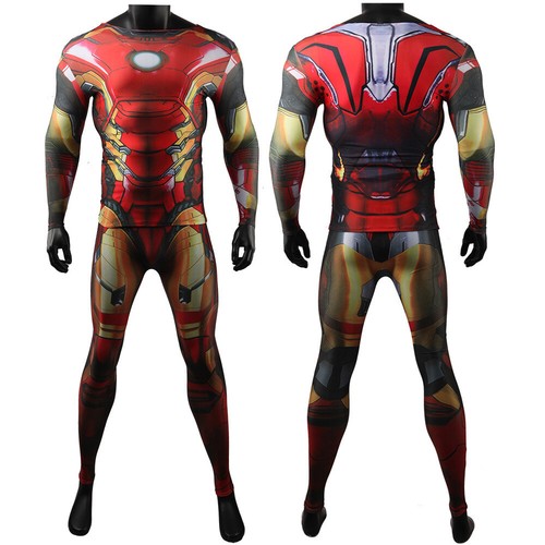 Iron man sports muscle suit - 3d,