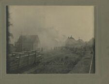 Fuoco Presso Ferrovia Stazione