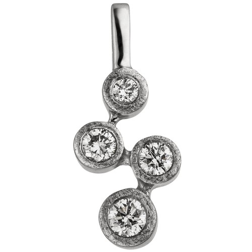 Pendente con diamanti - pendente, 4