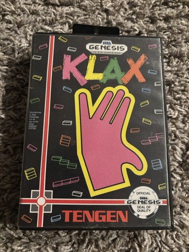 Klax sega genesis - klax,