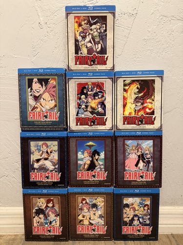Fairy tail anime blu ray - fairy, blu-ray