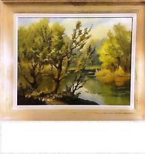 quadro pittura su tela paesaggio