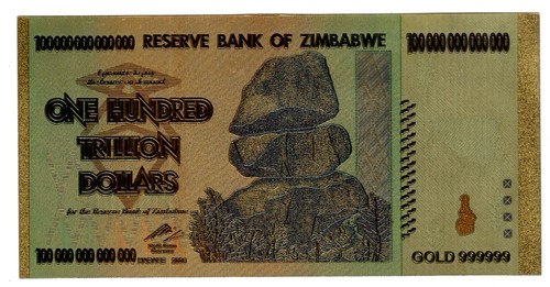 Zimbabwe banconota 100 - zimbabwe,