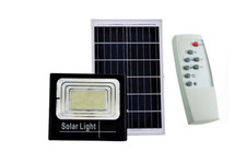 Faro con pannello solare - con,