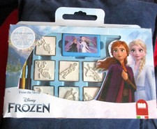 FROZEN SET OF STAMPS KIT DI TAMPONI E STAMPI leggere le condizioni