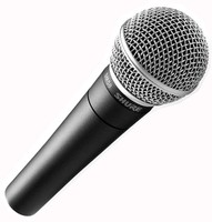 Shure SM58 Microfono per palco/spettacolo -54,5 dB 50 15000 Hz Cablato SM58-LCE