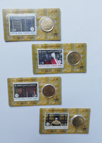 Vaticano 2025 stamp coin - vaticano,