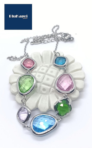 Collanina donna acciaio - collanina,