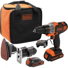 Trapano avvitatore MULTIEVO 18V con tre teste  seghetto  levigatrice  avvitatore