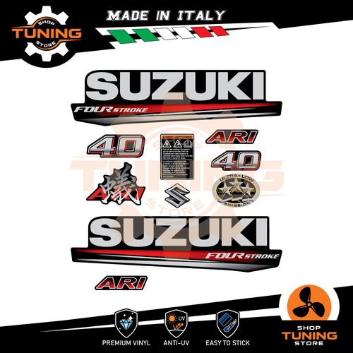 Kit adesivi motore marino - kit,