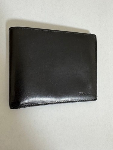 Portafoglio prada bifold nero - bifold,