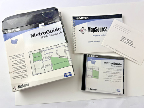 Garmin mapsource metroguide - mapsource,