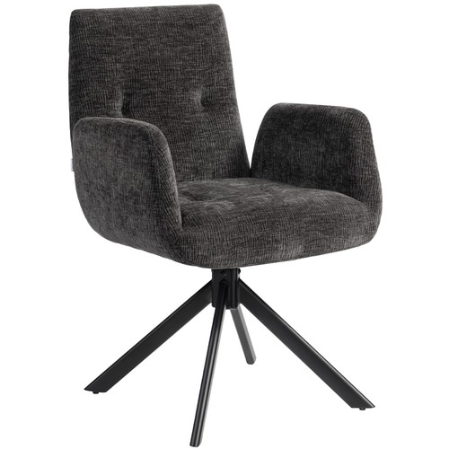 Homcom poltrona girevole - poltrona,