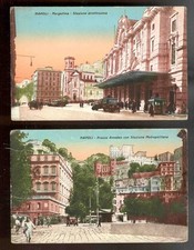 Primi 900 - NAPOLI - 2 Cartoline a colori non viaggiate