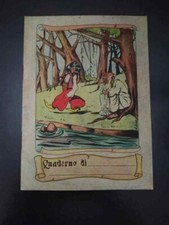 Quaderno D'Epoca Le Mille e Una Notte V° Viaggio Cartiere Pigna Quadretti