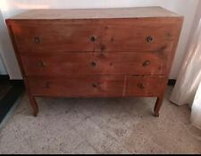 Comò in legno massello Fine '800 inizio 900Presente una chiave Condizioni di