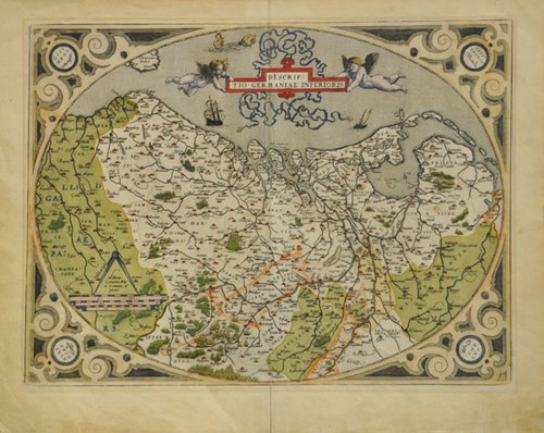 Ortelius descriptio germaniae - ortelius,,
