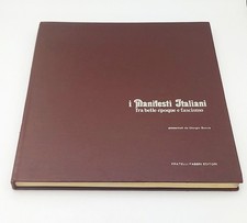 "I manifesti italiani fra belle époque e fascismo"  Fratelli Fabbri Editori 1971