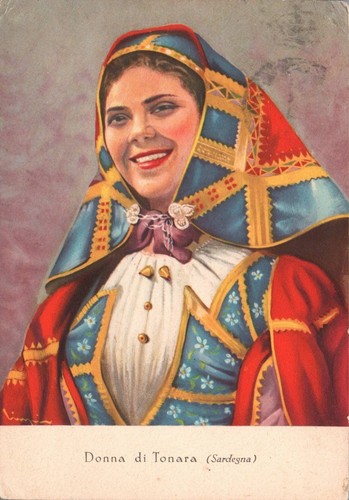 Nuoro tonara costume grande - nuoro, f.