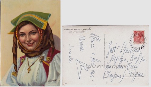 Samugheo costumi sardi 1956 - ,