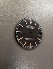Original Black Dial, Silver