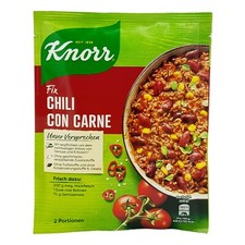 10x Knorr Fix 🍲 peperoncino con carne 🍲 mix cottura spezie ✈ SPEDIZIONE TRACCIATA