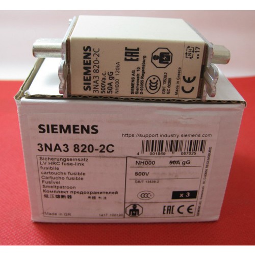 3pz scatola nuovo siemens 50a - 3pz/scatola,