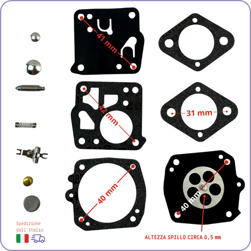 Kit riparazioni membrane - kit,