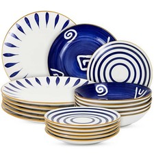 SERVIZIO DI PIATTI 18PZ ETHNIC