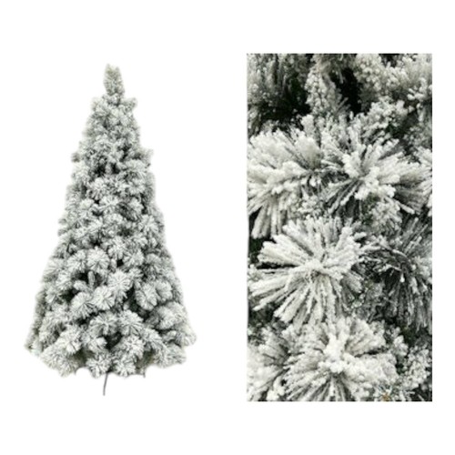 Albero natale innevato - di,
