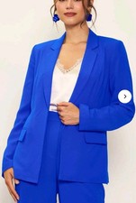 New Electric Blue Tailored