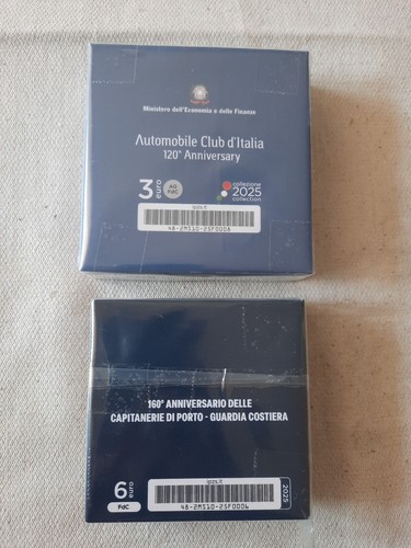 Lotto monete italia ag - 2,
