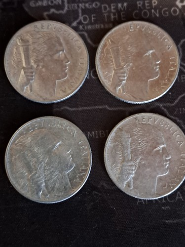 Monete lire uva 1949 - 5, 1949/1950